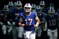 Josh Allen during Buffalo Bills v Miami Dolphins